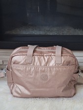 Usado, Bolsa de bebê Kipling Popper ouro rosa metálica comprar usado  Enviando para Brazil