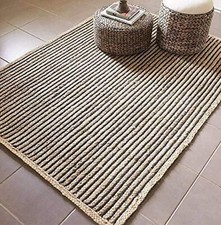 Handwoven jute braided for sale  New York