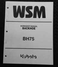 Genuine kubota bh75 for sale  Sandwich
