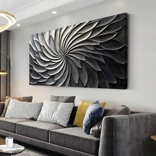 Abstract black white for sale  Linden
