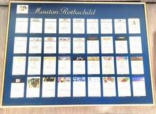 Pôster emoldurado Chateau Mouton Rothschild etiquetas de vinho 1945-80 Picasso Dali Warhol comprar usado Pôster emoldurado Chateau Mouton Rothschild etiquetas de vinho 1945-80 Picasso Dali Warhol comprar usado  Enviando para Brazil