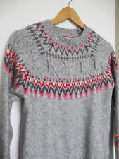 Pullover norwegerpullover grau gebraucht kaufen  München