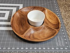 Acacia wooden divided for sale  Lancaster