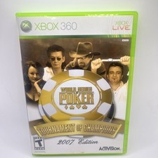 World Series of Poker: Tournament of Champions 2007 Edition (Xbox 360) PEGI 12+, usado comprar usado  Enviando para Brazil