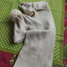 Bonnet écharpe moufles d'occasion  Strasbourg-