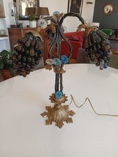 Lampe bronze grappes d'occasion  France