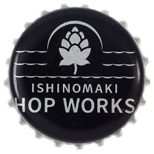 ISHINOMAKI HOP WORKS CERVEJA COROA JAPONESA TAMPA DE GARRAFA MICROCERVEJARIA JAPÃO # comprar usado  Enviando para Brazil