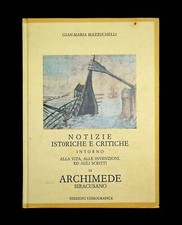 Notizie istoriche critiche usato  Sanremo