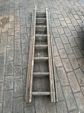 Ladders triple wooden for sale  BLACKBURN
