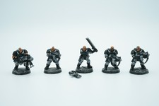 Warhammer 40k Space Marines Scout Squad zestaw 5 plastikowych miniatur na sprzedaż  PL