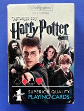 Cartas de baralho número 1 World Of Harry Potter jogo de cartas Waddingtons, usado comprar usado Cartas de baralho número 1 World Of Harry Potter jogo de cartas Waddingtons, usado comprar usado  Enviando para Brazil