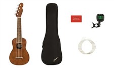 NOVO Pacote de Ukulele Fender Seaside Soprano Escala de Nogueira com Bolsa de Cordas Afinadora comprar usado  Enviando para Brazil