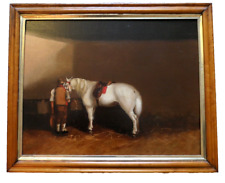 19th oil canvas for sale  BATH
