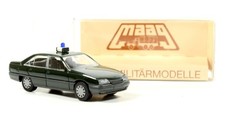 H0 Maag/Herpa Opel Omega GLS Militär Einsatzfahrzeug m. Blaulicht Stufenheck OVP comprar usado  Enviando para Brazil