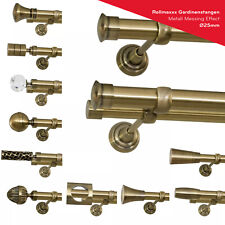 Karnisz Karnisz 25mm 1-biegowy/2-biegowy mosiądz design metal na sprzedaż  Wysyłka do Poland