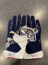 Luvas de futebol americano marinhas Naval Academy Team Fierce LE 4XL emitidas por equipe comprar usado  Enviando para Brazil