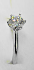 Solitär moissanite ring gebraucht kaufen  Berlin