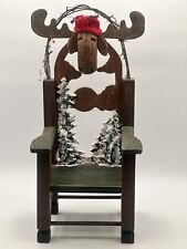 Moose backed wooden for sale  Sparks
