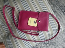 Handtasche leder fächern gebraucht kaufen  Norderstedt