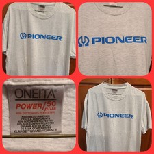 Camiseta Vintage Anos 80 PIONEER Alto-falantes Audiophile Música Gráfica Ponto Único GG comprar usado Camiseta Vintage Anos 80 PIONEER Alto-falantes Audiophile Música Gráfica Ponto Único GG comprar usado  Enviando para Brazil