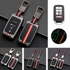 Capa chaveiro de carro liga de zinco silicone para Honda Civic Accord Pilot CR-V Fit, usado comprar usado  Enviando para Brazil