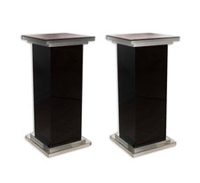 Pair black chrome for sale  Keego Harbor