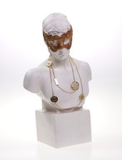 Collana chanel monete usato  Spedire a Italy