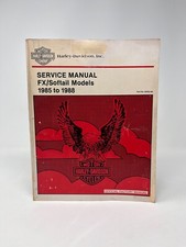 1985-1988 Harley Davidson FX/Softail Models manual oficial de serviço de fábrica HD comprar usado  Enviando para Brazil