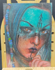 Cartão esboço 1/1 Enchanted Fairy Creature por Anderson Frateschi Typhoon Productio comprar usado  Enviando para Brazil