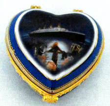 Vintage titanic heart for sale  LONDON