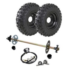 29" Gokart Zestaw tylnej osi + hamulce + 6" Koła Montaż Drift Trike ATV Quad na sprzedaż  Wysyłka do Poland