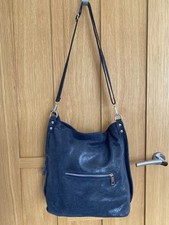 Borse pelle navy for sale  PORTSMOUTH