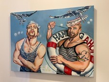 oelbilder hamburger hafen gebraucht kaufen  Hamburg