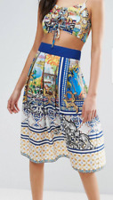 Vestito midi multicolor usato  Calatabiano