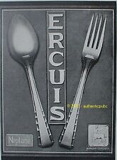 Publicite ercuis orfevrerie d'occasion  Cires-lès-Mello