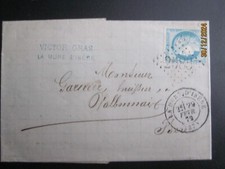 Lettre 2585 mure d'occasion  Vittel
