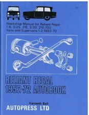 Reliant regal mk1 for sale Reliant regal mk1 for sale  ALFRETON