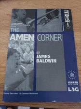 Amen corner programme for sale  BRIDGWATER