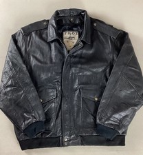 Vintage leather bomber for sale  ROYSTON