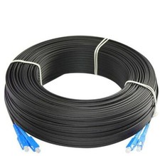 Cabo de fibra óptica 200M externo SC-SC duplex FTTH drop patch cabo jumper comprar usado  Enviando para Brazil