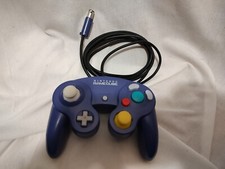 Controle original Nintendo Gamecube índigo bom melhorado C-Stick Feel Mod comprar usado  Enviando para Brazil