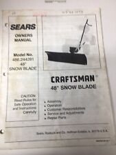 Sears owners manual for sale  Brookfield