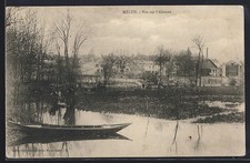 Cpa melun vue d'occasion  Expédié en France