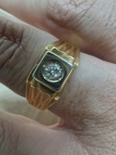 Anello solitario uomo usato  Castellammare di Stabia