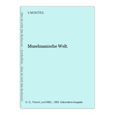 Muselmanische monteil . gebraucht kaufen  Langen