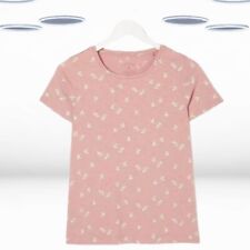 Camiseta Feminina Ex Fat Face Manga Curta Garden Bee Rosa comprar usado  Enviando para Brazil
