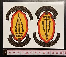 Bsa motorcycles sticker for sale  ARMAGH