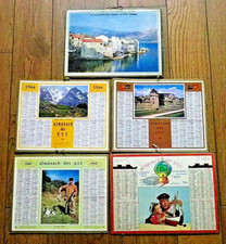 Almanach ptt calendriers d'occasion  Boulogne-sur-Mer