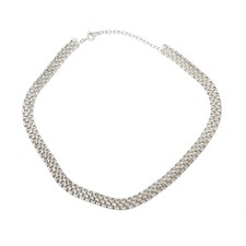 Sterling silver necklace for sale  GRAVESEND