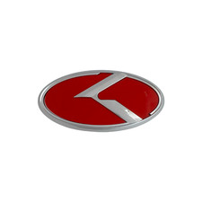 Emblema de grade frontal KIA logotipo vermelho moderno emblema para KIA Optima K5 2006-2020 comprar usado  Enviando para Brazil